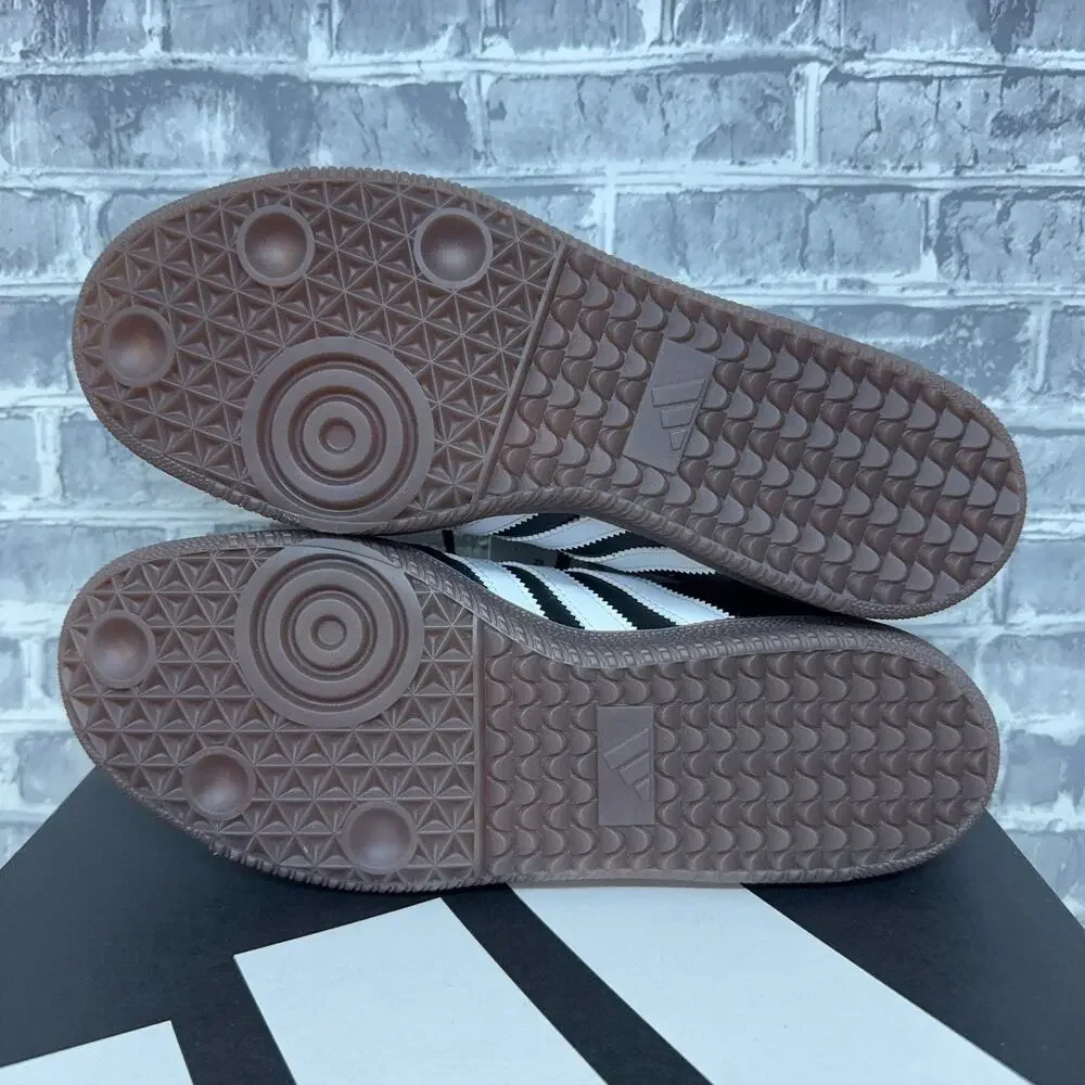 Adidas Originals Samba Indoor Soccer Black White Shoes IH6000 Mens 8 / Womens 9